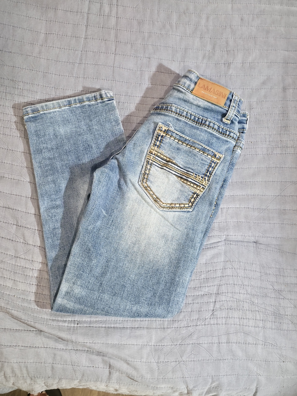 Light Blue Kids Denim, Boot Cut Jeans